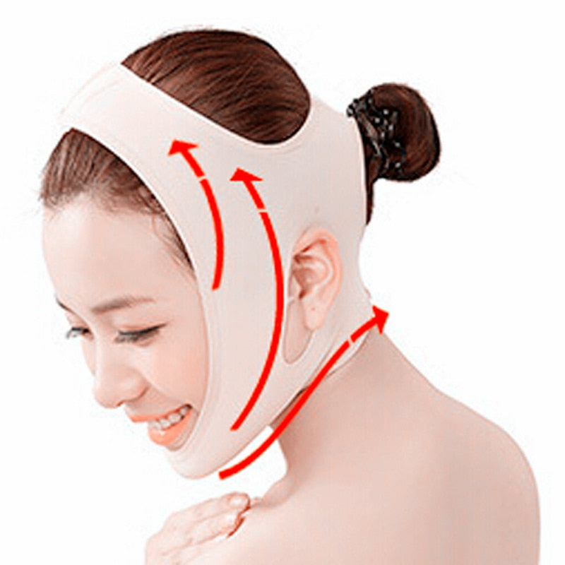 Slimming Bandage Skin Care Belt Shape And Lift Face Mask