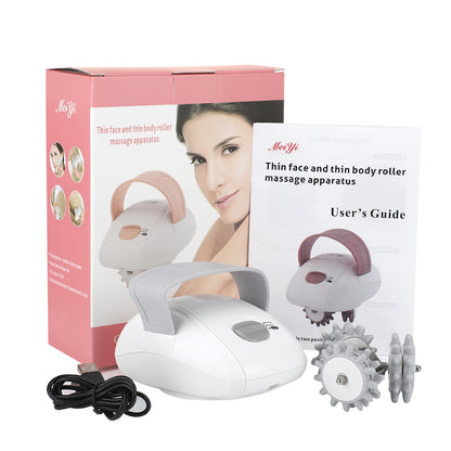 USB Face-Lifting And Slimming Head Roller Massager Body