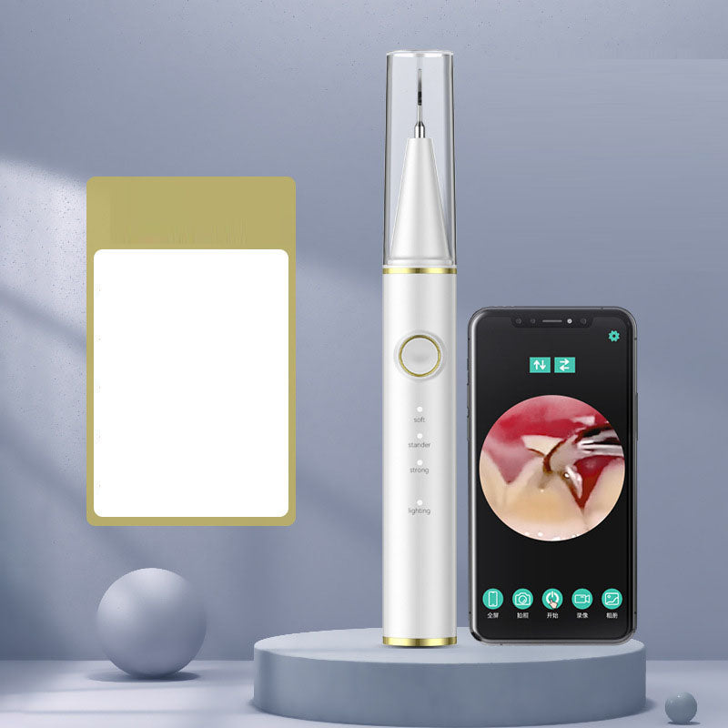 2-in-1 dental cleaning flushing instrument for removing dental cleaner