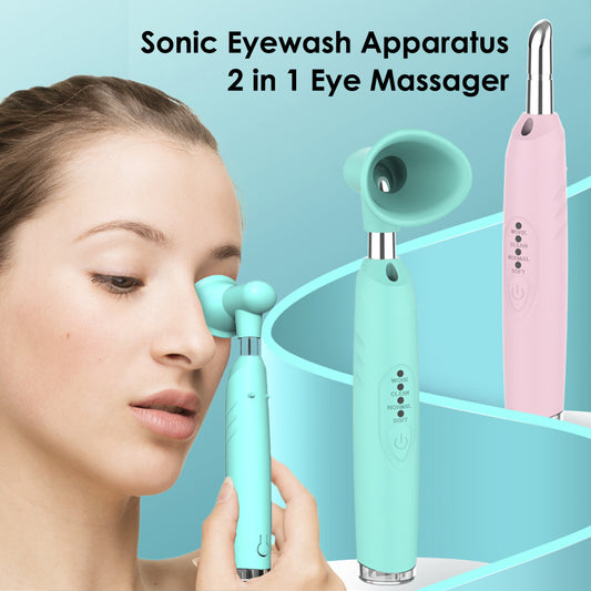 3-Speed Electric Sonic Eyewash Instrument Household Eye Massager