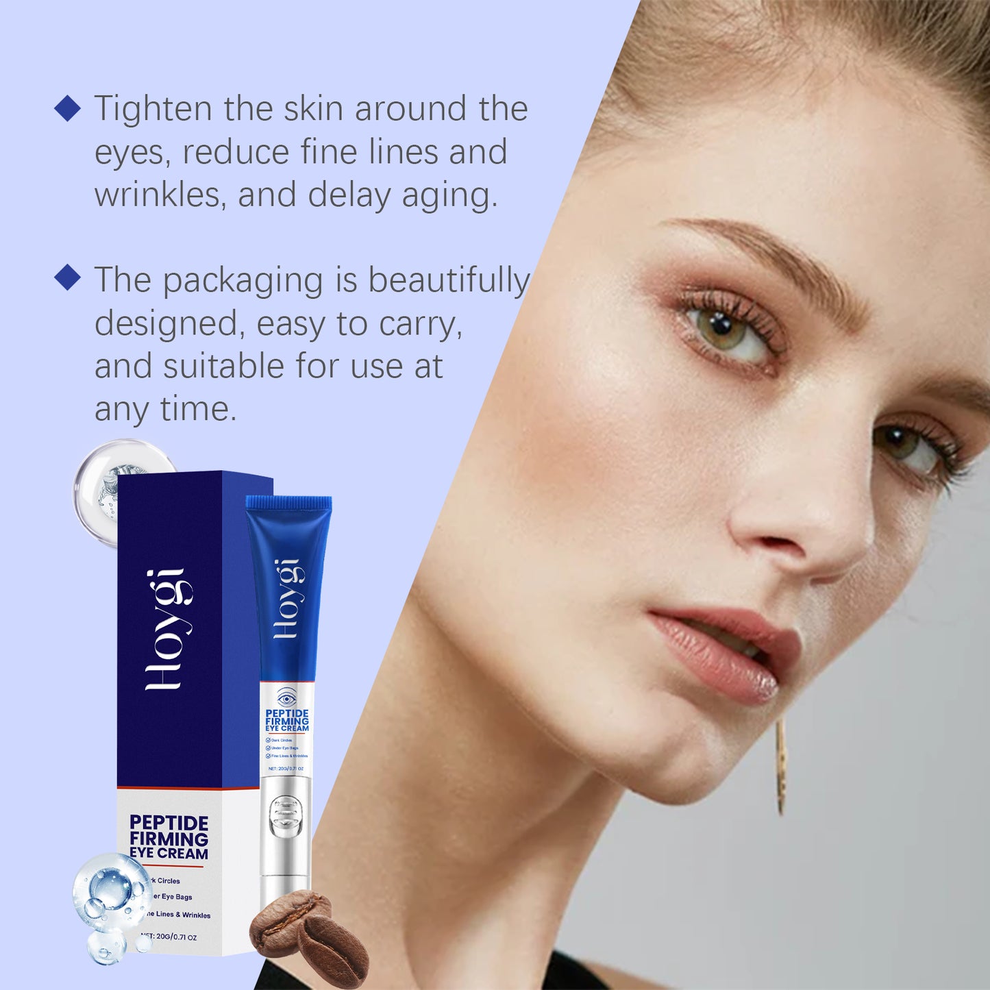 Electric Firming Eye Cream Lift Massage Firming Care Eye Skin Moisturizing