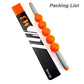 Muscle Roller Massage Roller Stick with Point Spiky Ball Back Roller